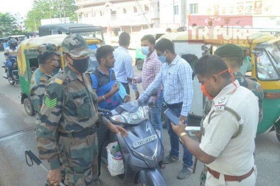 Mask-Enforcement Days on Sep 18, Sep 19 in Tripura after Central Team's Visit : Fines imposed on Violators 